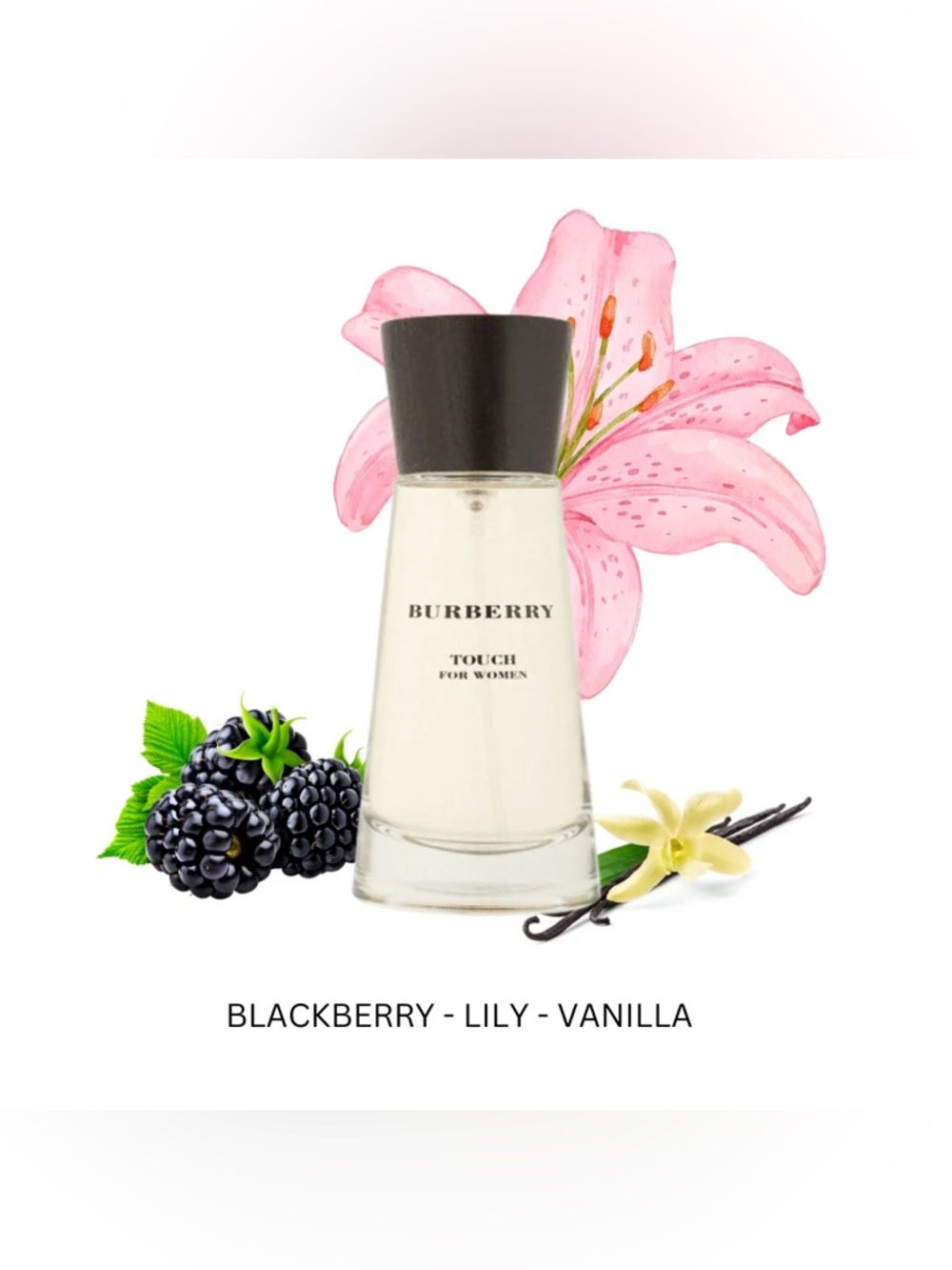 Burberry Touch for Women Eau de Parfum 100 ML 3.3 FL OZ Full Size Authentic - Picture 8 of 8